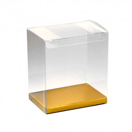 Estuchen Transparente con Soporte 11,5 x 8 x 13 cm