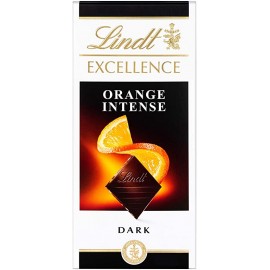 5 Tabletas Chocolate Lindt Excellence Orange