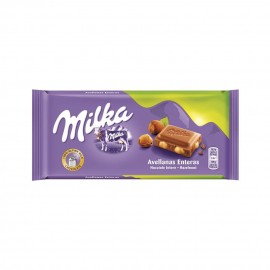 17 Tabletas Chocolate Milka Avellana Entera