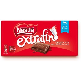 22 Tabletas Chocolate Nestlé Extrafino Leche 22 Tabletas Chocolate Nestlé Extrafino Leche