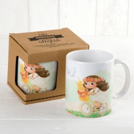 Taza Niña Comunión Bimba In Bici Taza Niña Comunión Bimba In Bici