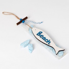 Estuche 8 Caramelos Pez Madera Estuche 8 Caramelos Pez Madera