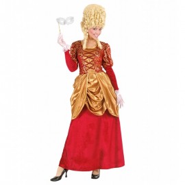 Disfraz de Marquesa Rojo para Mujer Disfraz de Marquesa Rojo para Mujer