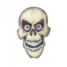Calavera en Chiffón con Ojos Piedra Calavera en Chiffón con Ojos Piedra