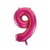 Globo Numero 9 Foil 86 cm