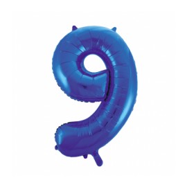 Globo Numero 9 Foil 86 cm