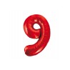 Globo Numero 9 Foil 86 cm
