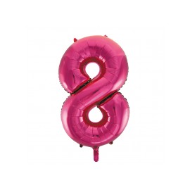 Globo Numero 8 Foil 86 cm