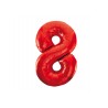 Globo Numero 8 Foil 86 cm