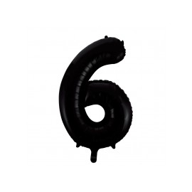 Globo Numero 6 Foil 86 cm
