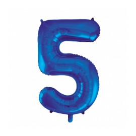 Globo Numero 5 Foil 86 cm