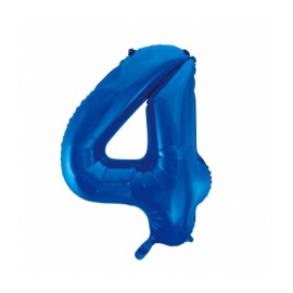 Globo Numero 4 Foil 86 cm