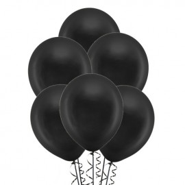 ▷ Globos Transparentes con Confeti Negro - Envíos 24 hrs ✓