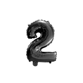 Globo Numero 2 Foil 35 cm