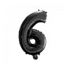 Globo Numero 6 Foil 35 cm