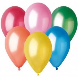 Globos Metalizados de Látex 25 cm Globos Metalizados de Látex 25 cm