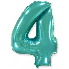 Globo Numero 4 Foil 86 cm
