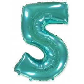 Globo Numero 5 Foil 86 cm