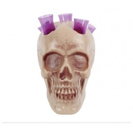 Calavera Con Chupitos 20 Cms Calavera Con Chupitos 20 Cms