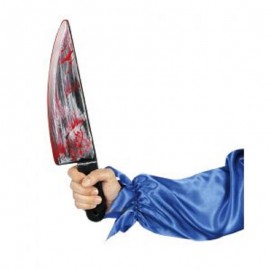 Cuchillo Destripador Sangriento 40 Cm
