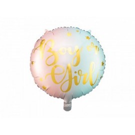Globo Boy or Girl Foil 35 cm Globo Boy or Girl Foil 35 cm
