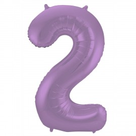 Globo Numero 2 Foil 86 cm Globo Numero 2 Foil 86 cm