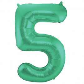 Globo Numero 5 Foil 86 cm