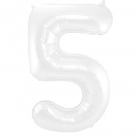 Globo Numero 5 Foil 86 cm
