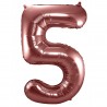 Globo Numero 5 Foil 86 cm