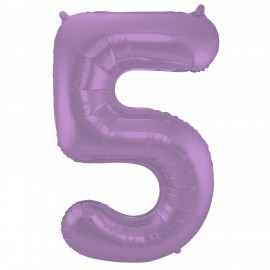 Globo Numero 5 Foil 86 cm Globo Numero 5 Foil 86 cm
