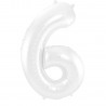 Globo Numero 6 Foil 86 cm