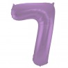 Globo Numero 7 Foil 86 cm