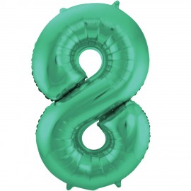 Globo Numero 8 Foil 86 cm