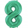 Globo Numero 8 Foil 86 cm
