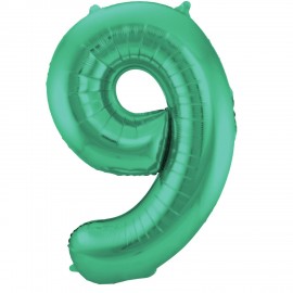 Globo Numero 9 Foil 86 cm
