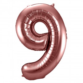 Globo Numero 9 Foil 86 cm