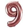 Globo Numero 9 Foil 86 cm