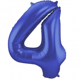 Globo Numero 4 Foil 86 cm