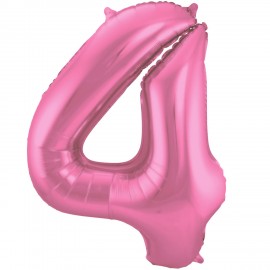 Globo Numero 4 Foil 86 cm