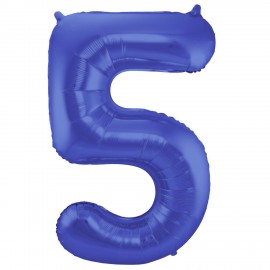 Globo Numero 5 Foil 86 cm