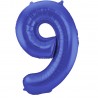Globo Numero 9 Foil 86 cm