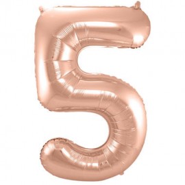 Globo Numero 5 Foil 86 cm