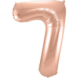 Globo Numero 7 Foil 86 cm