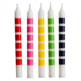 20 Velas Multicolor