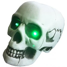 Calavera Pirata con Ojos Led Colores Cambiantes Calavera Pirata con Ojos Led Colores Cambiantes