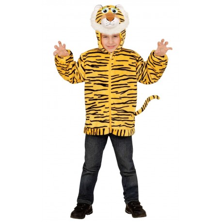 Disfraz de Tigre en Peluche Infantil