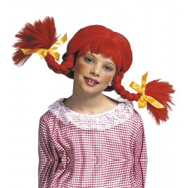 Peluca Pippi Calzalargas Peluca Pippi Calzalargas