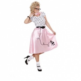 Disfraz de Poodle Girl de Los 50 Mujer Disfraz de Poodle Girl de Los 50 Mujer