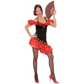 Disfraz de Flamenco Corto para Mujer Disfraz de Flamenco Corto para Mujer
