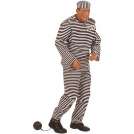 Disfraz de Criminal Preso para Hombre Disfraz de Criminal Preso para Hombre